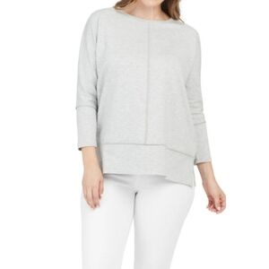 Spanx Dolman Heather Grey 3/4 sleeve size medium